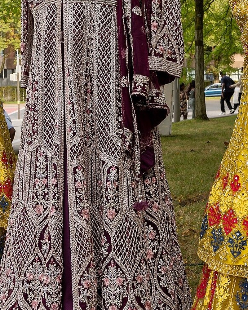 Embroidered Anarkali Gown