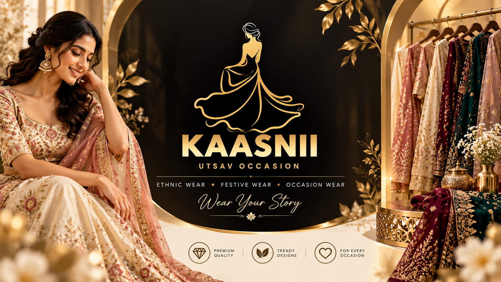 Kaasnii Utsav Occasion - ethnic, festive and occasion wear