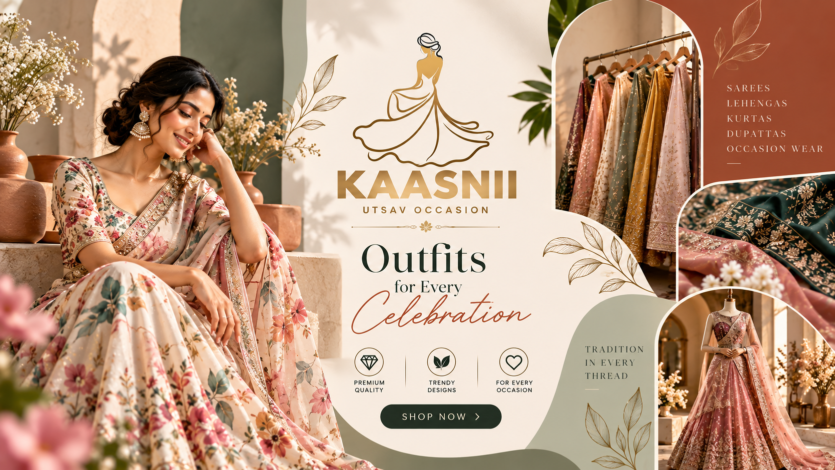 Kaasnii Utsav - outfits for every celebration